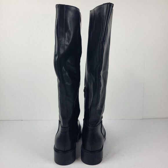 Nine West Women's Zip Up Knee High Fashion Boots Black Size 7.5M - Picture 15 of 16